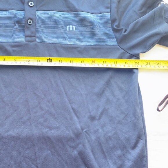 Travis Mathew Hilton Head Island Harbour Town Golf Short Sleeve Navy Polo M - Picture 5 of 9